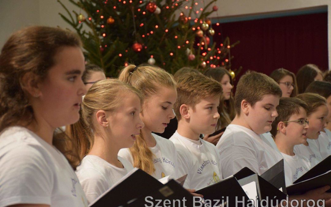 Szent Bazil Hajdúdorog karácsonyi koncertjén